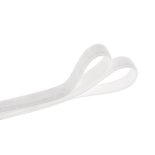 Vintage White Velvet Ribbon (75 Foot)