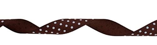 Polka Dot Grosgrain Ribbon 25 Yard Each Roll 100% Polyester