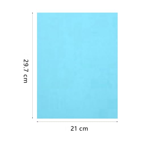 A4 Origami Paper Light Blue 100 Sheets (100 Count)