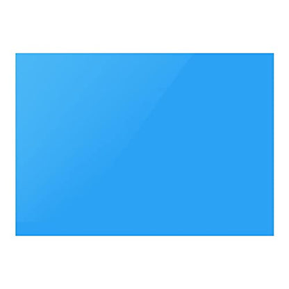 4Pcs A4 Gel Light Lighting Filter Overlay Transparent Color Correction Plastic Vinyl PVC Sheets Photography Television Blue (4 Count)