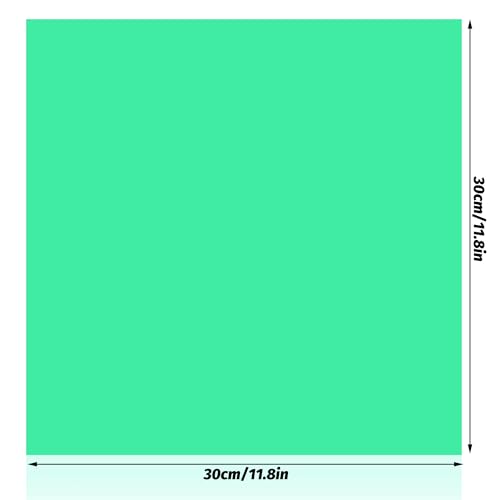 9Pcs Lighting Gels Plastic Gel Light Filter Sheets 11.8 x 11.8 Inch
