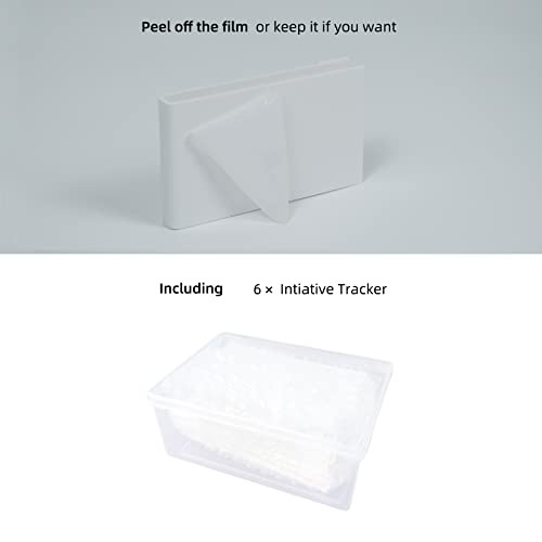 Acrylic Erasable Screen Top Initiative Trackers 6PCS for DND (6 Count)