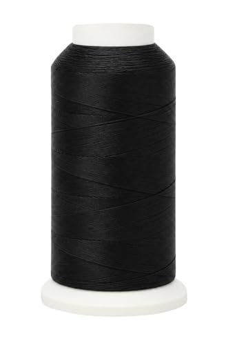 Size 69 210D T70 Black White Bonded Nylon Thread (18000 Foot)