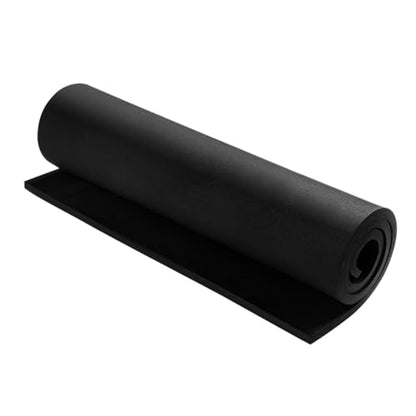 10mm EVA Foam Sheets Roll 16x29.5in Black for Cosplay DIY 90kg