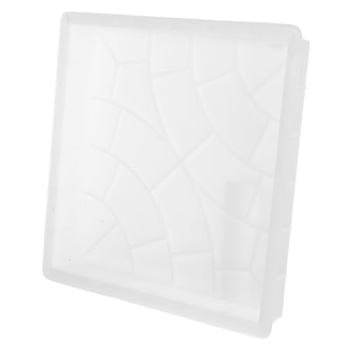 Reusable Concrete Pavement Mold for Garden Stepping Stones Plastic Diy Paver Mold for Pathways Patios and Courtyards Easy to Install and Maintain