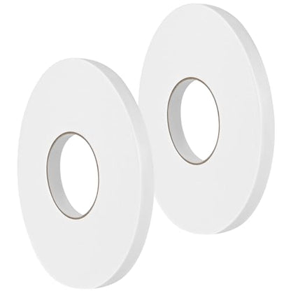 Double Sided Foam Tape 0.5In x 52.5FT 2 Pack (105 Foot)