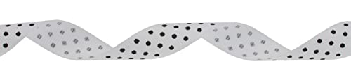Polka Dot Grosgrain Ribbon 25 Yard Each Roll 100% Polyester
