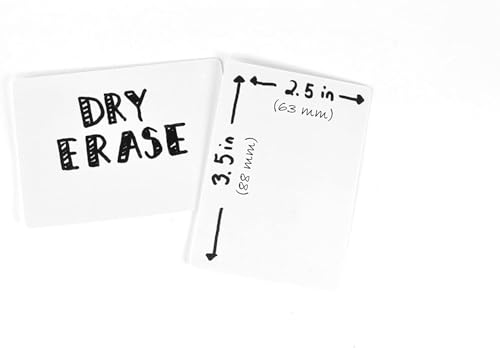 Dry Erase Blank Playing Cards