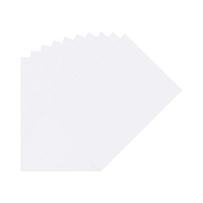 10Pcs Correction Gel Light Filter Overlay Transparent Plastic PVC Sheets Clear for Photo