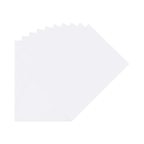 10Pcs Correction Gel Light Filter Overlay Transparent Plastic PVC Sheets Clear for Photo