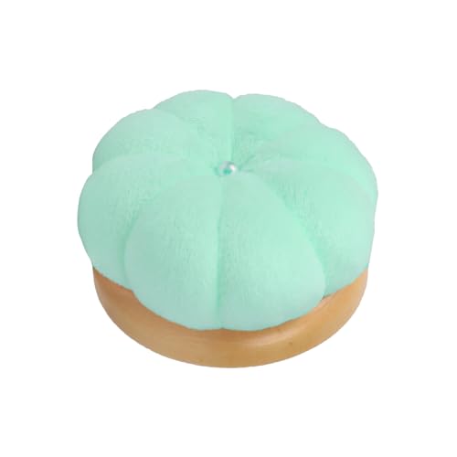 Wooden Base Pin Cushion for Sewing with 100 Plastic Head Pins