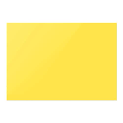 4Pcs A4 Gel Light Lighting Filter Overlay Transparent Color Correction Plastic Vinyl PVC Sheets Photography Television Yellow