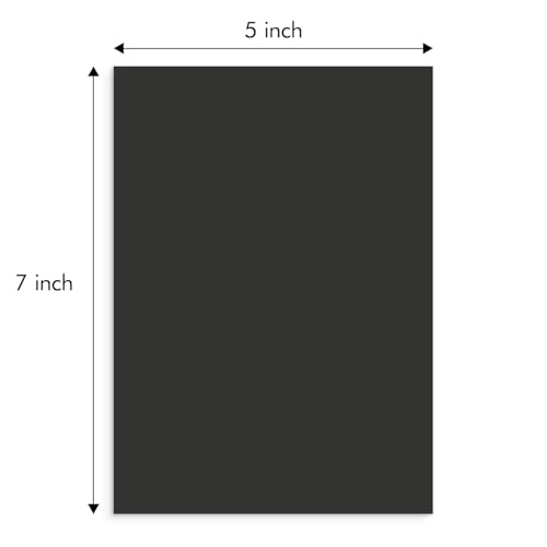 50 Pack 5x7 Uncut Photo Mat Matboards