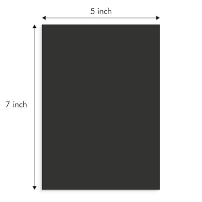 50 Pack 5x7 Uncut Photo Mat Matboards