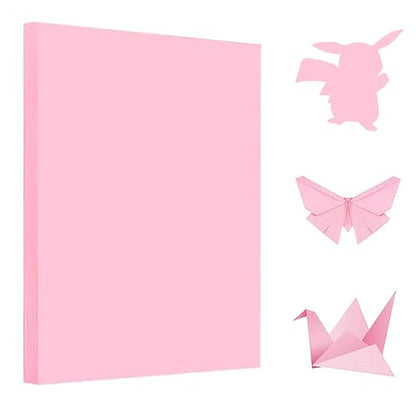 A4 Origami Paper Pink 100 Sheets (100 Count)