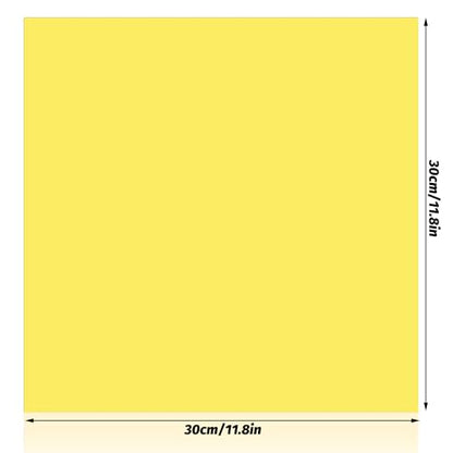 9Pcs Lighting Gels Plastic Gel Light Filter Sheets 11.8 x 11.8 Inch (9 Count)