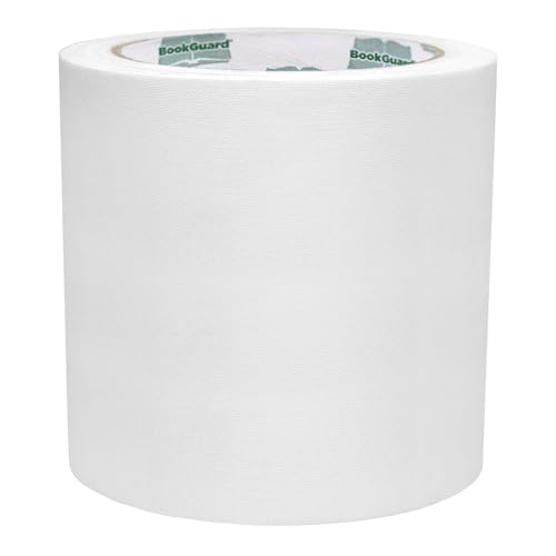 4 Inch White Book Repair Cloth Tape 15 Yard Roll