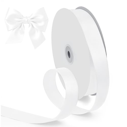 White Ribbon 1 Inch 100 Yards (300 Foot)