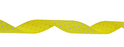 Polka Dot Grosgrain Ribbon 25 Yard Each Roll 100% Polyester