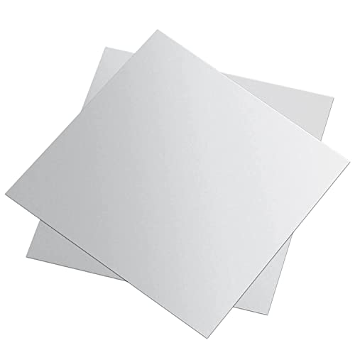 2 Pieces 6061 T651 Aluminum Sheet Metal 12 x 12 x1