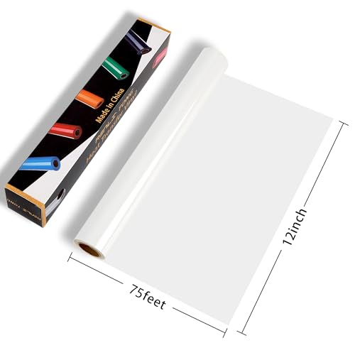 RENLITONG Glossy White HTV Heat Transfer Vinyl Rolls