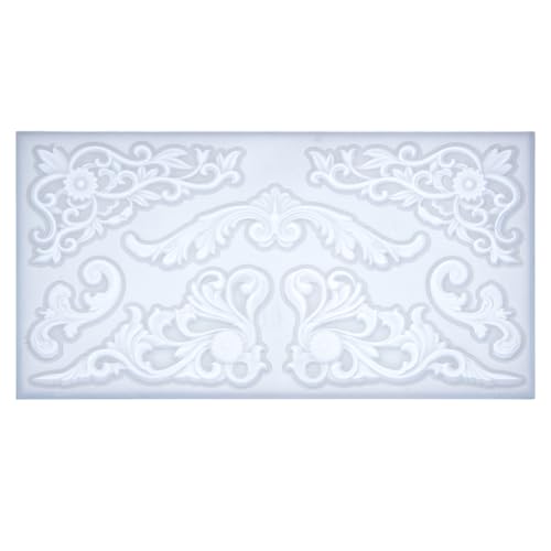 Art Molds Rococo Embellishment for Polyclay Air Dry Clay Plaster