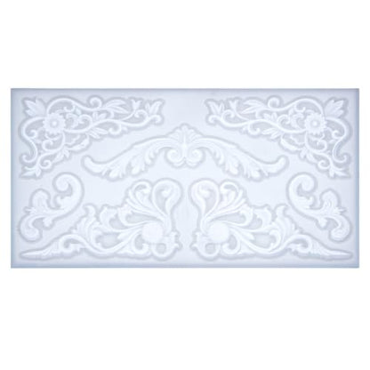 Art Molds Rococo Embellishment for Polyclay Air Dry Clay Plaster