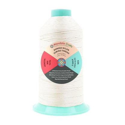 Size 207 630D T210 Off White Bonded Nylon Thread