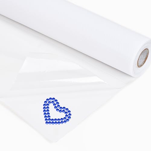 Hotfix Transfer Tape for DIY Rhinestone Designs 10ft. x 12.6in. (126 Sq Ft)