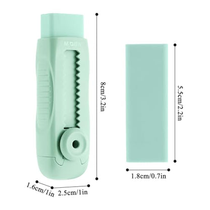 4+1 Pack Rubber Erasers Sliding Retractable Eraser (5 Count)