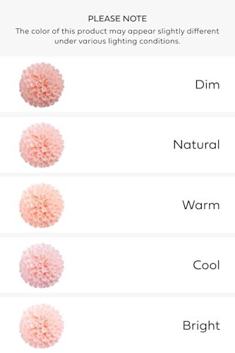 Pink Blush Artificial Dahlias (25 Count)