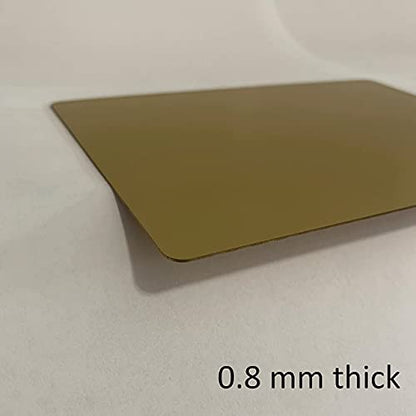 Metal Engraving Sheets for Etching with Maker (3 Count)