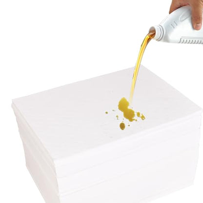 200 Pcs Oil Absorbent Pads (200 Count)