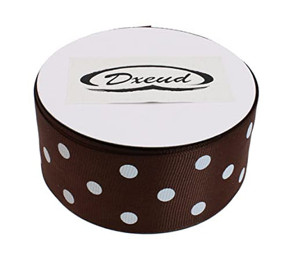 Polka Dot Grosgrain Ribbon 25 Yard Each Roll 100% Polyester