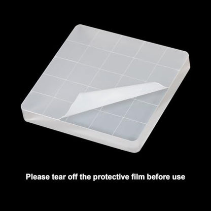 1.6"x1.6" Acrylic Stamp Block (6 Count)