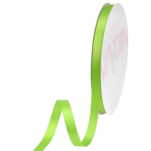 Apple Green Satin Ribbon 3 (150 Foot)
