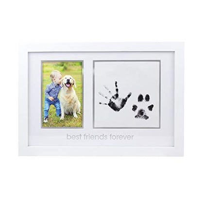 Baby and Pet Best Friends Forever Keepsake Frame