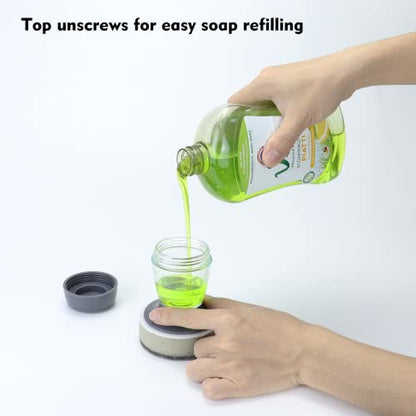Dish Brush with Soap Dispenser