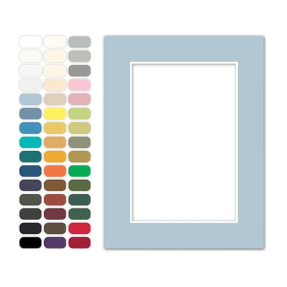 Fountain Blue Matboard
