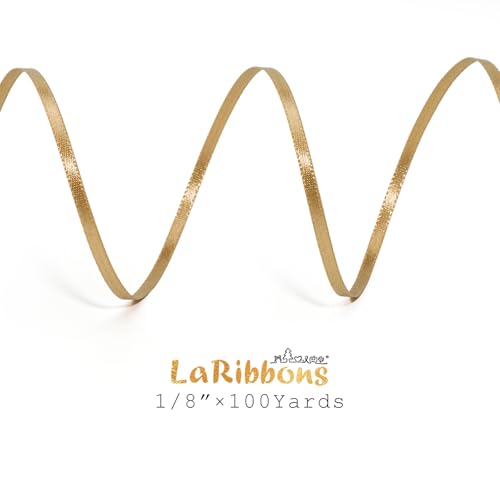 Gold Satin Ribbon 1