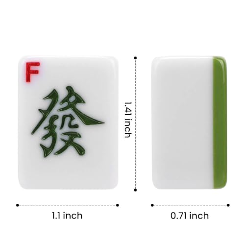 Mahjong Set 146pcs Chinese Mahjong Tile Set Quality Mahjong Tiles