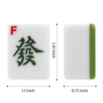 Mahjong Set 146pcs Chinese Mahjong Tile Set Quality Mahjong Tiles