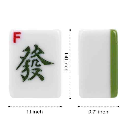 Mahjong Set 146pcs Chinese Mahjong Tile Set Quality Mahjong Tiles