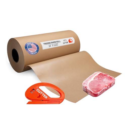 Brown Freezer Paper 18" x 13200" (1650 Sq Ft)