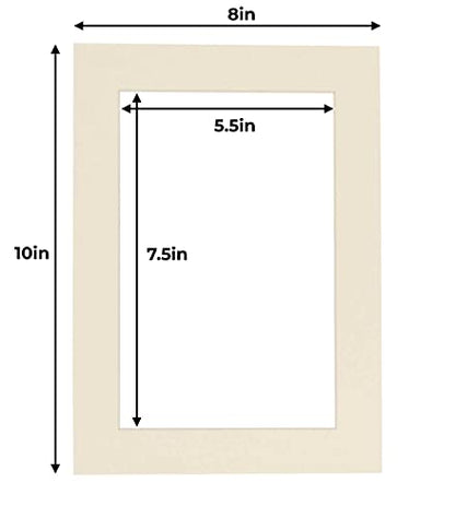 6x8 Mat for 8x10 Frame (10 Count)