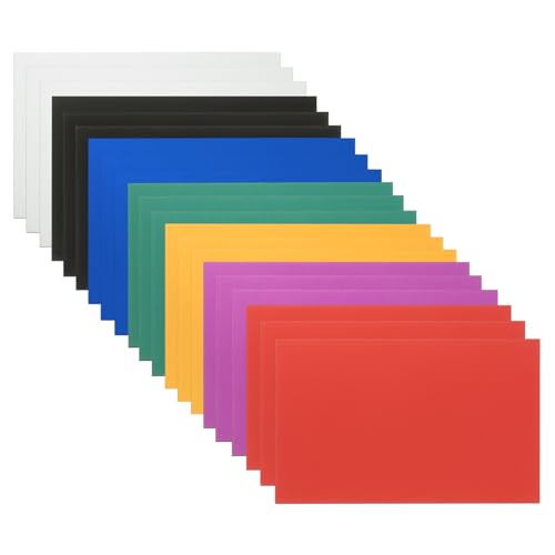 2.1x3.3 Inch Anodized Aluminum Sheet Metal (21 Count)