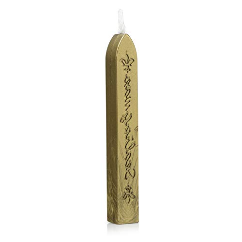 Sealing Wax Stick with Wick Flower De Luce of France Retro 10 Pieces Pack (10 Count)