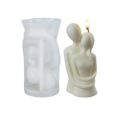 Love Couple Silicone Resin Mold
