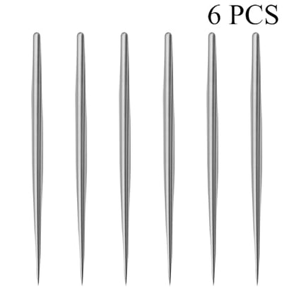 6 PCS Clay Needle Tools Sculpting Ceramics Modeling Carving Tools for Model Clay Supplies (6 Count)