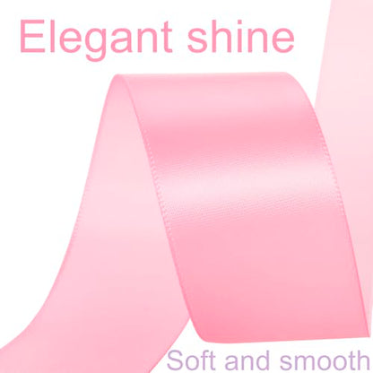 1-1/2 Inch Pink Ribbon 50Yards – Perfect for Gift Wrapping